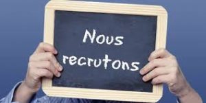 nous recrutons