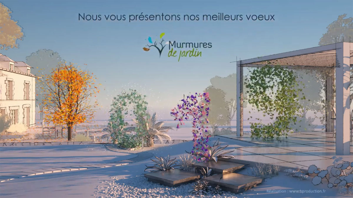 voeux 2019 Murmures de jardin