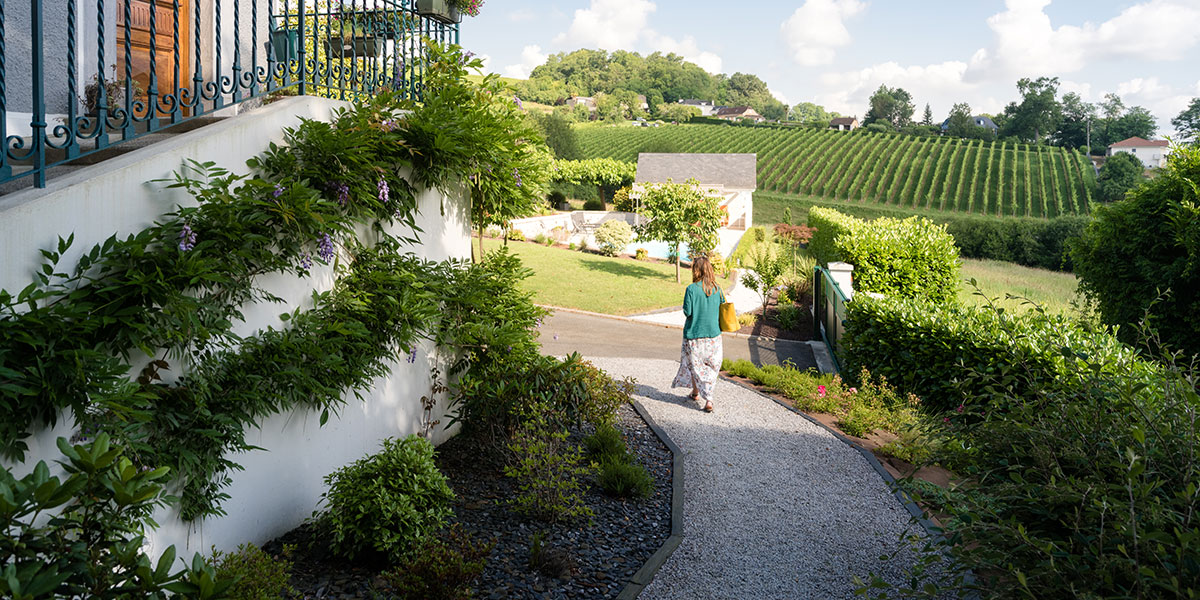 Allée de jardin Paysagère à Pau