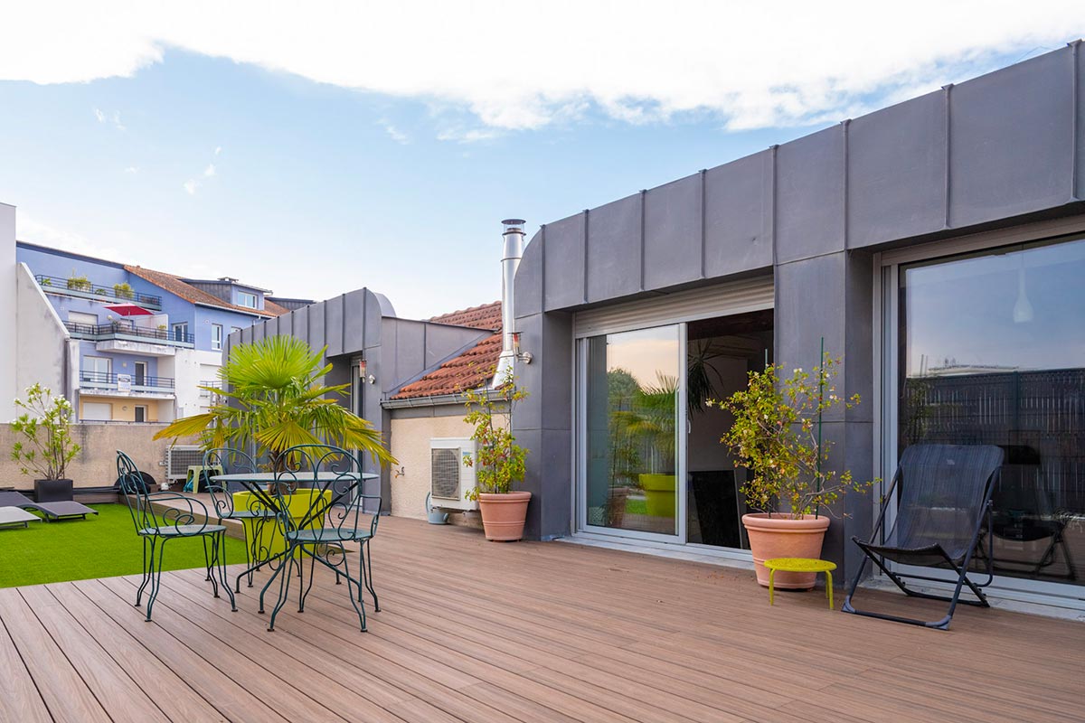 terrasse coin convivial à Pau