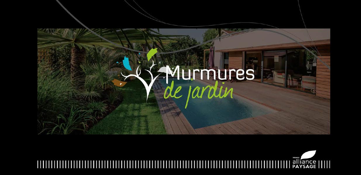 Plaquette Murmures de jardin : couverture